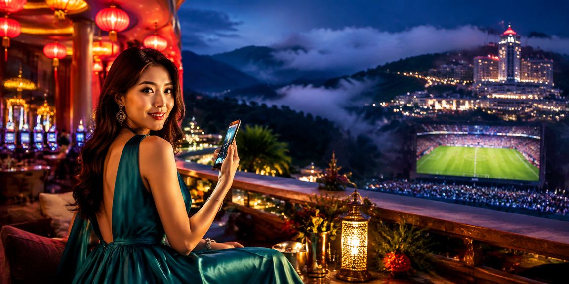 Suasana hiburan kasino di Genting Highlands yang menginspirasi pengalaman roulette dalam talian