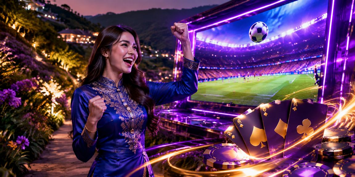 Peminat bola sepak Malaysia berbaju tradisional menyaksikan perlawanan langsung